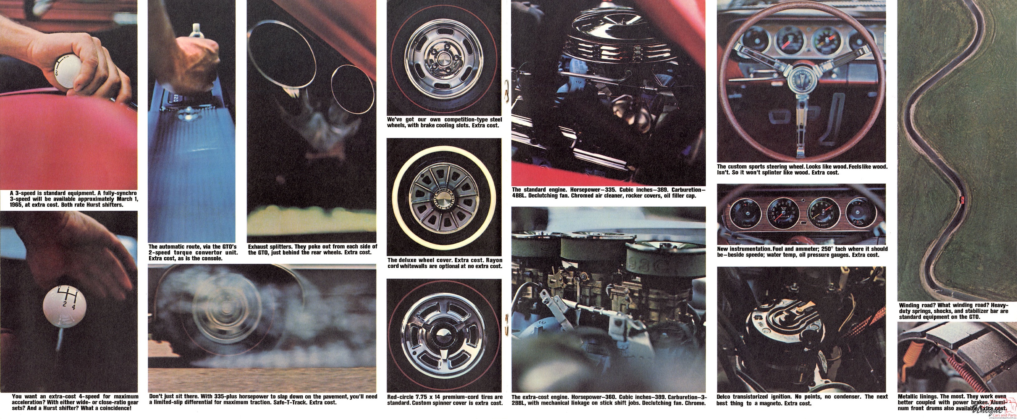 1965 Pontiac Performance Brochure Page 4